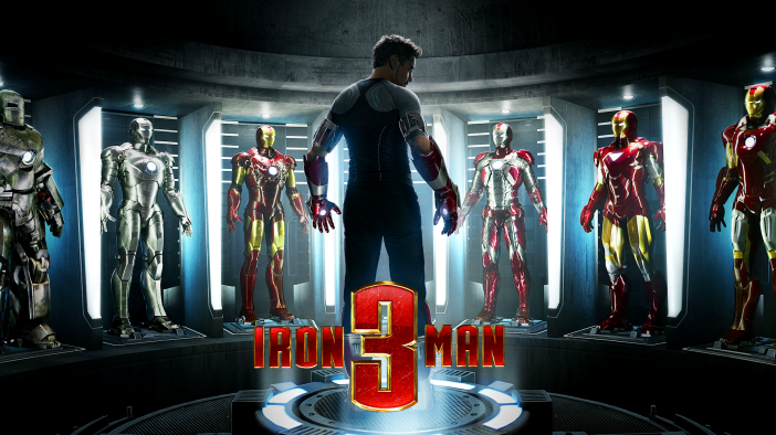 Iron Man 3 Suits of Armor HD Wallpaper